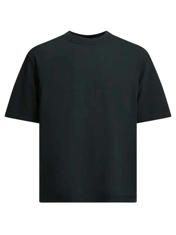 Jersey T-Shirt With Reverse Logo T-Shirts Black sold by Wanan Luxury