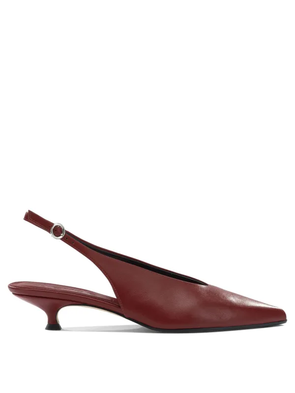 Heeled Shoes Red made by Aeyde