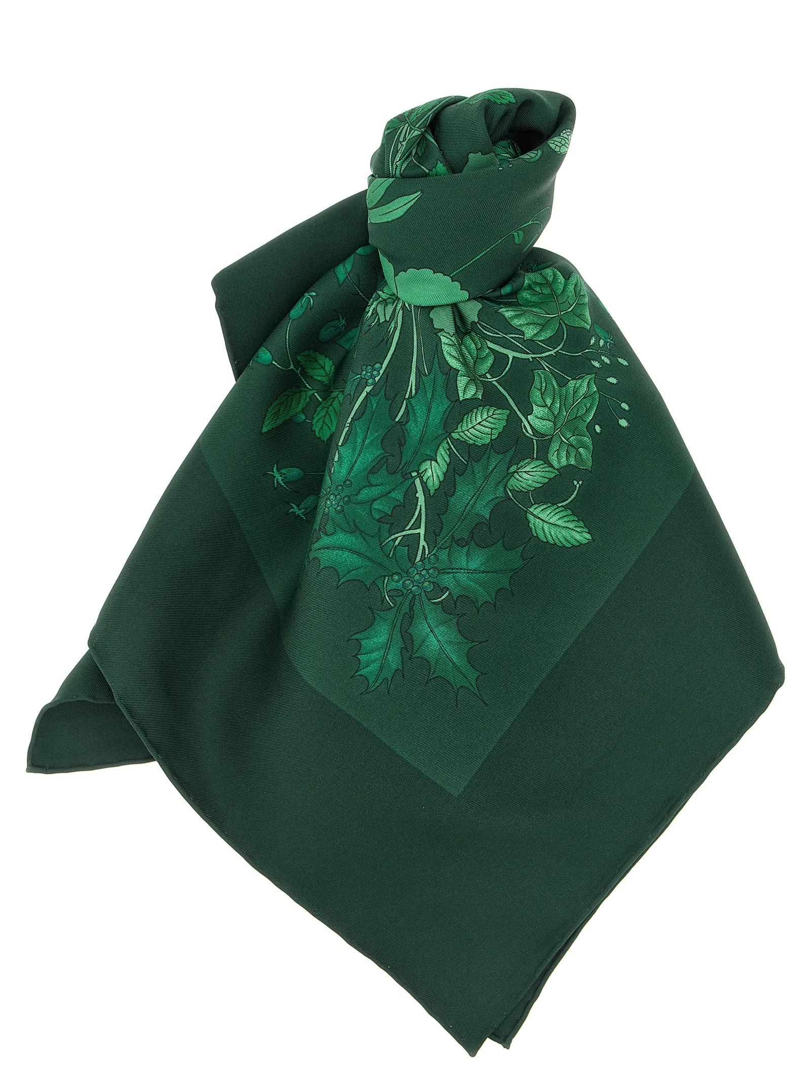 Flora Scarves And Foulards Green sold by Wanan Luxury