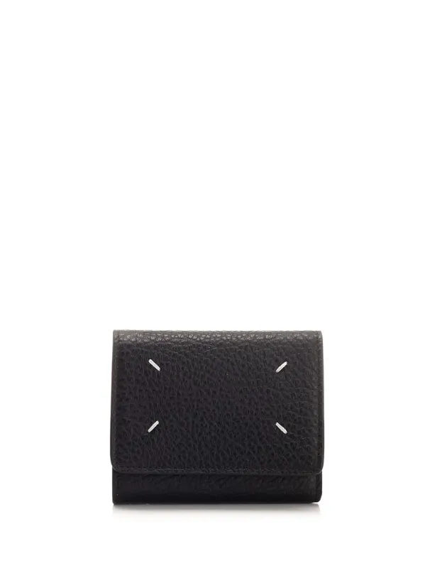 Leather Wallet Wallets Black sold by Wanan Luxury