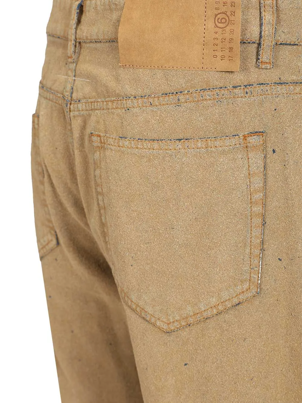 Straight-Leg Jeans Beige sold by Wanan Luxury product image thumbnail 4