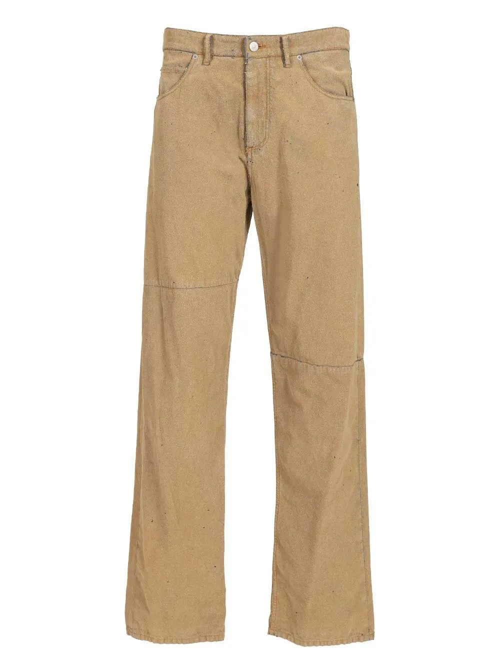 Straight-Leg Jeans Beige sold by Wanan Luxury