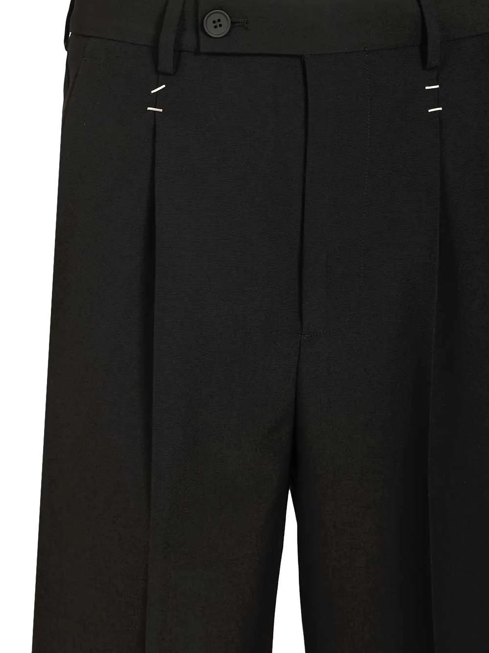 Wool With Staples Trousers Black sold by Wanan Luxury product image thumbnail 4