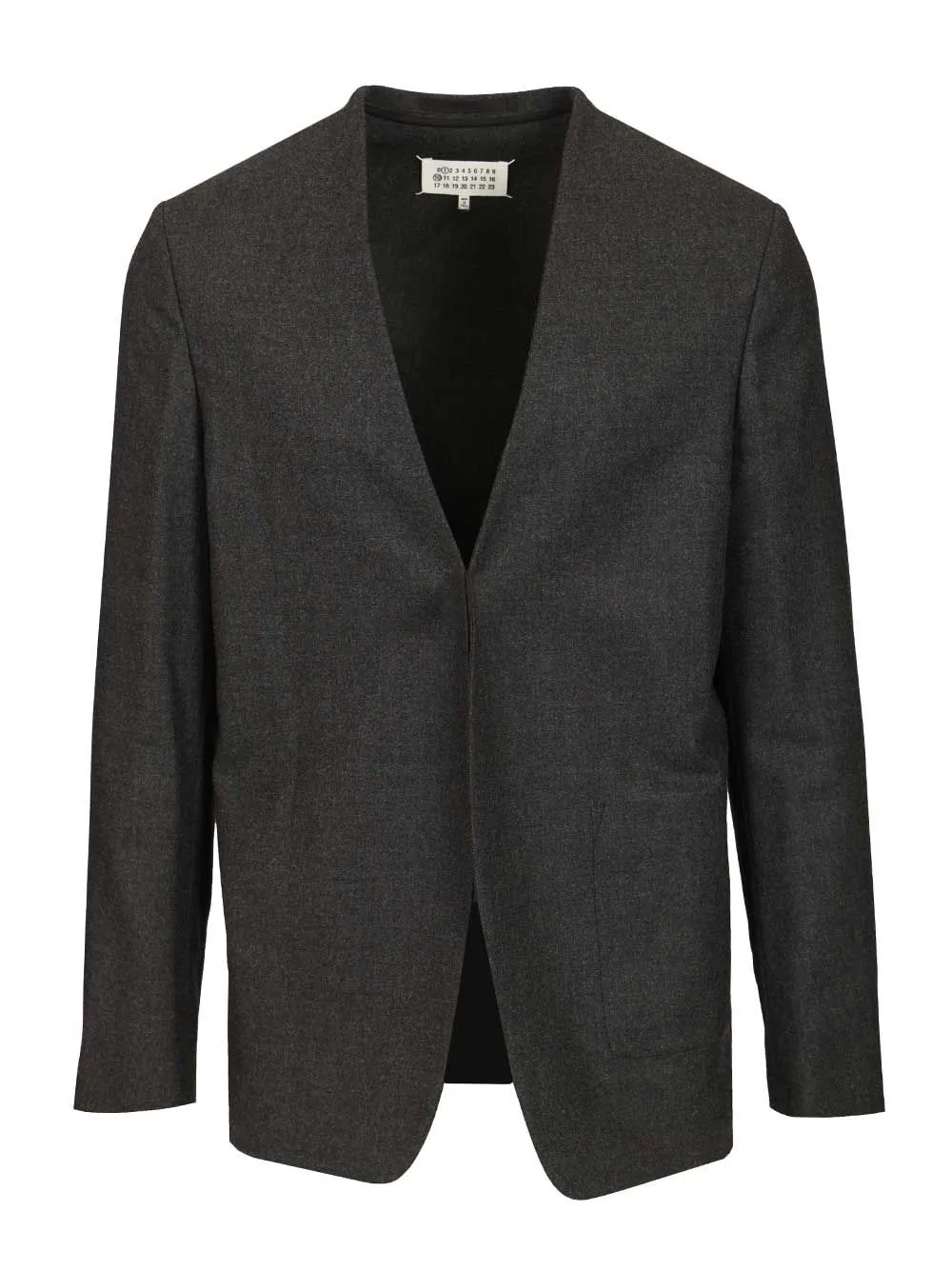 Minimal Wool Jacket Jackets Grey sold by Wanan Luxury