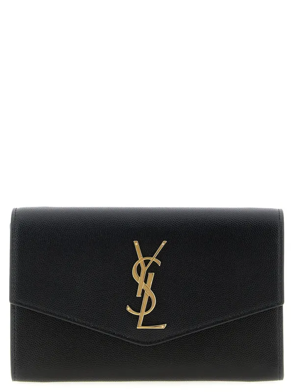Monogramme Bag Clutch Black made by Yves Saint Laurent