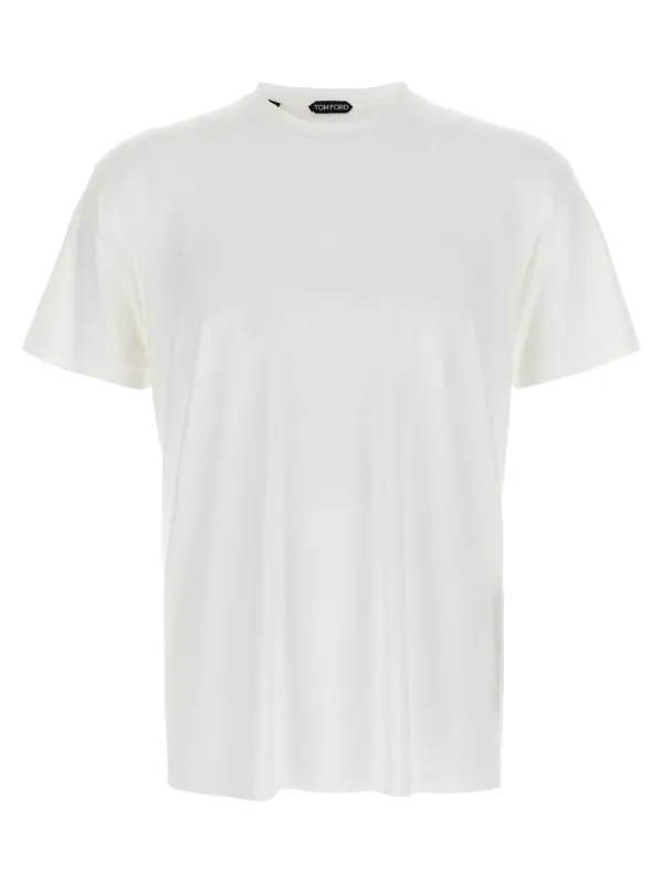 Logo Embroidery T-Shirt White sold by Wanan Luxury