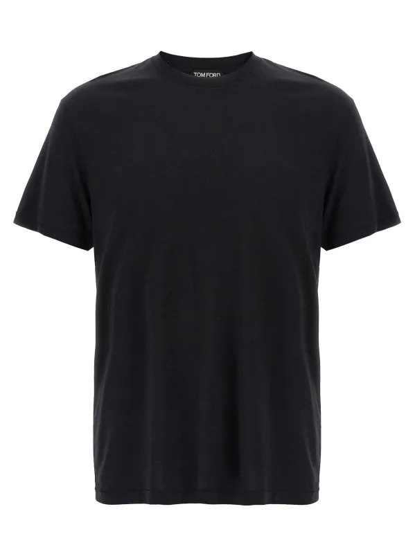 Logo Embroidery T-Shirt Black sold by Wanan Luxury