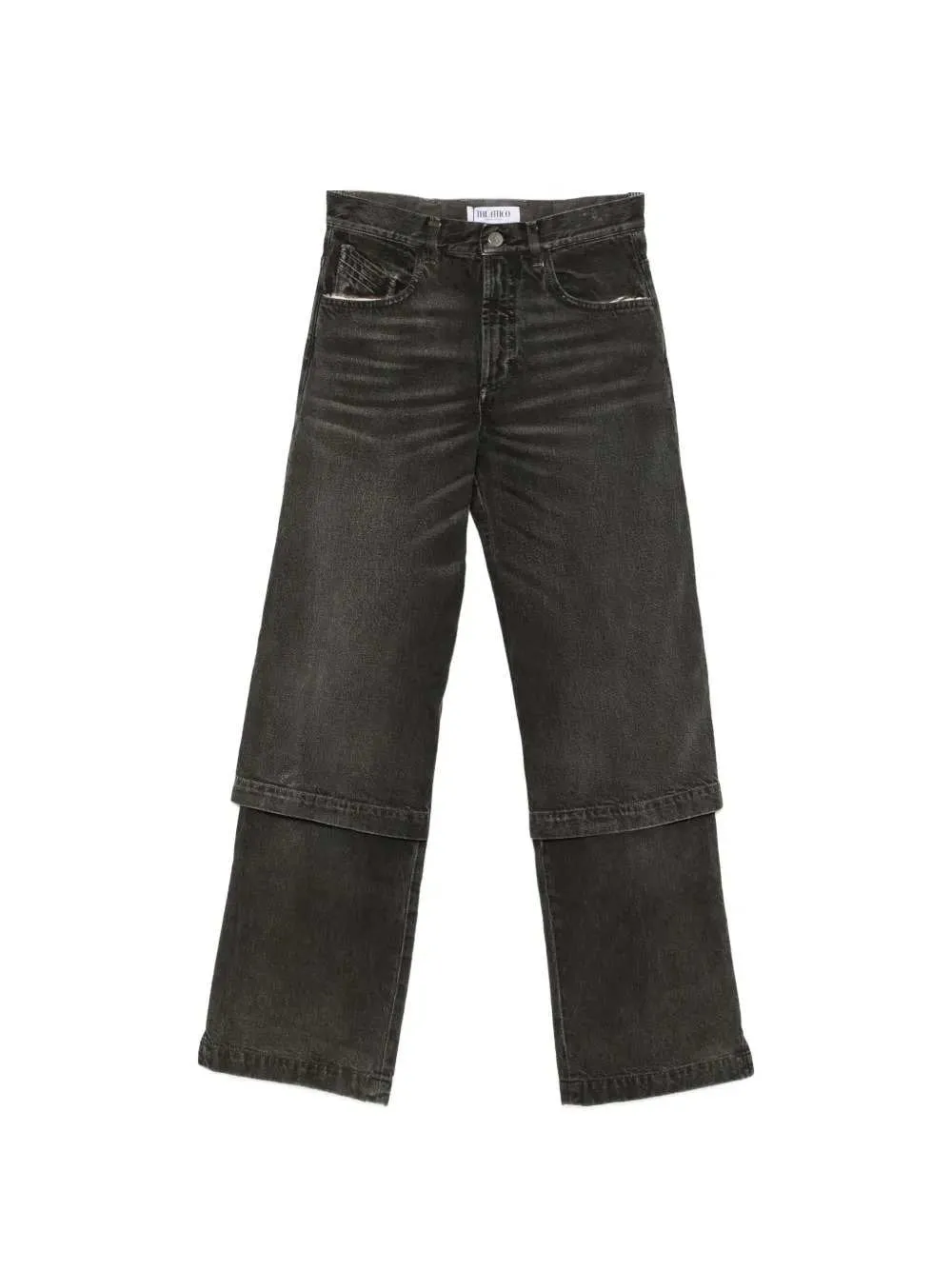 Black Cotton Jeans sold by Wanan Luxury