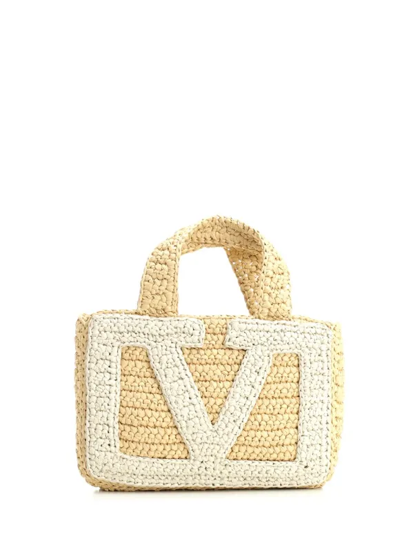 Small Shopping Bag Handbags Beige sold by Wanan Luxury