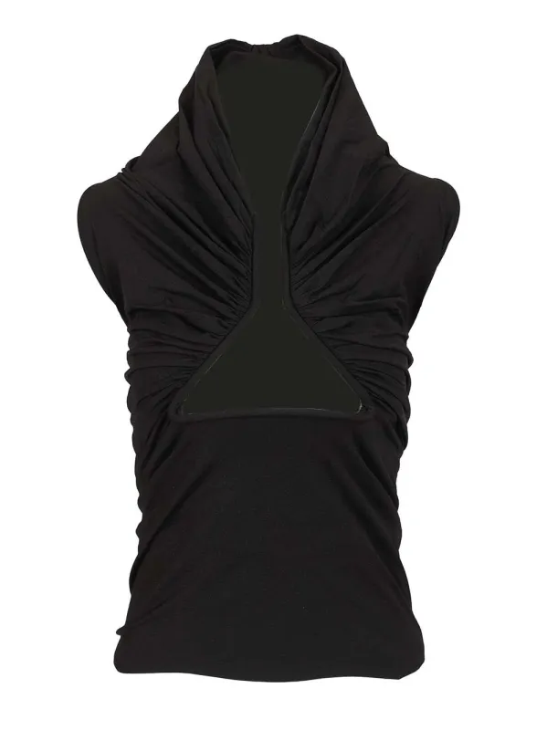 Prong Tops Black made by Rick Owens
