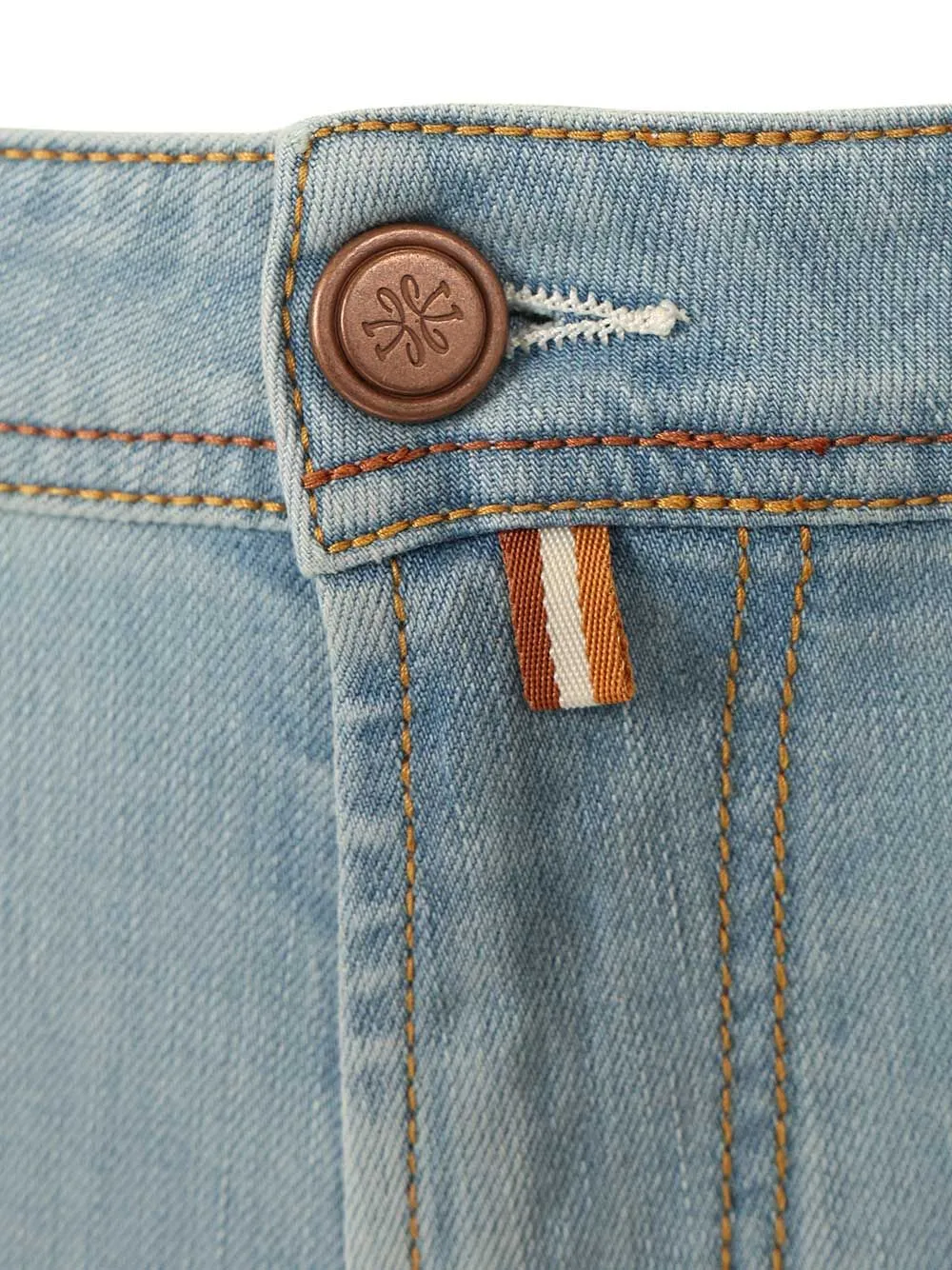 Bard Regular-Slim 5-Pocket Jeans Light Blue sold by Wanan Luxury product image thumbnail 3