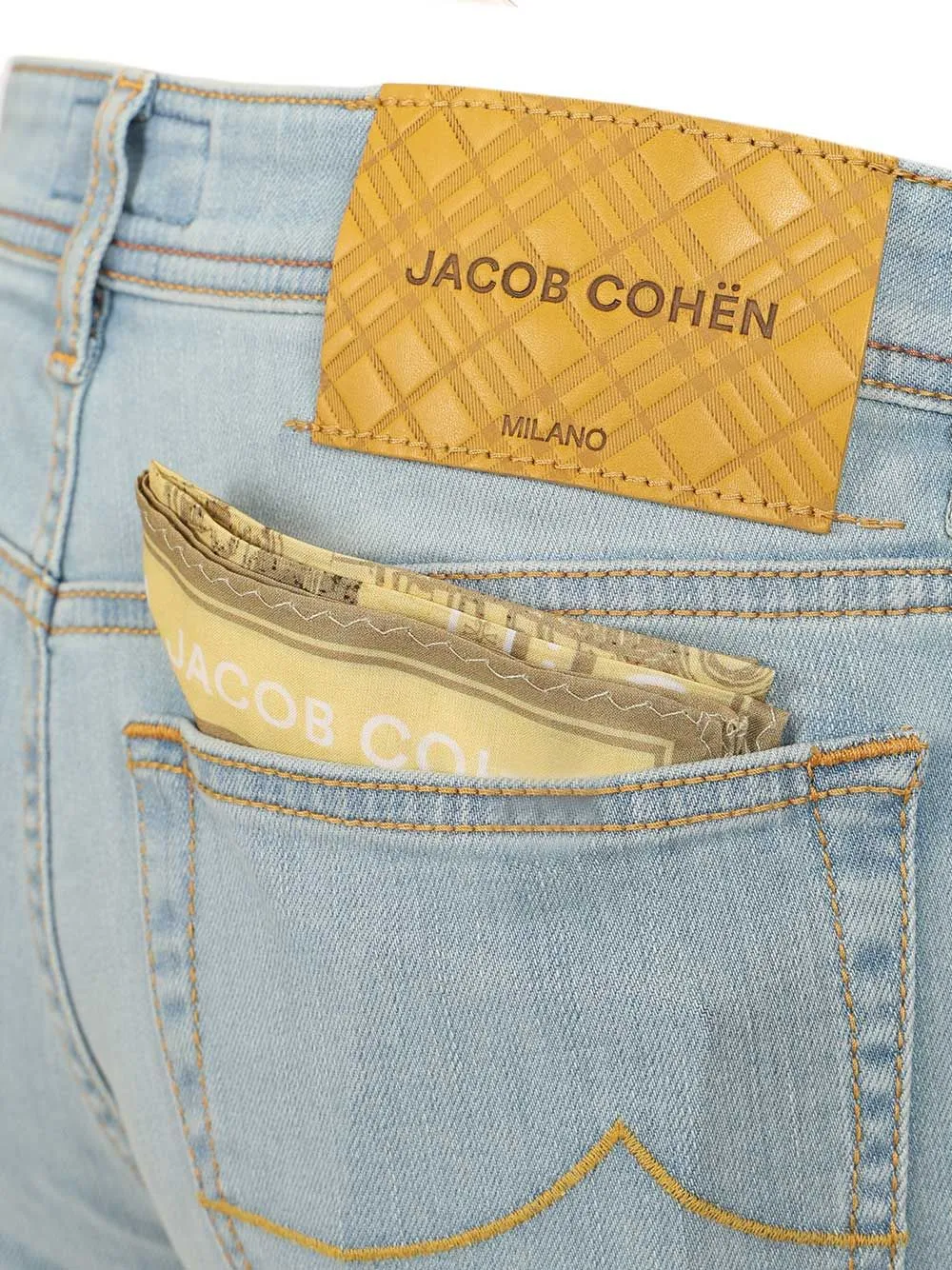 Bard Regular-Slim 5-Pocket Jeans Light Blue sold by Wanan Luxury product image thumbnail 4