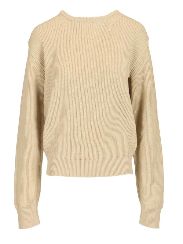 Concordians Al Pull Jersey Knitwear Beige sold by Wanan Luxury