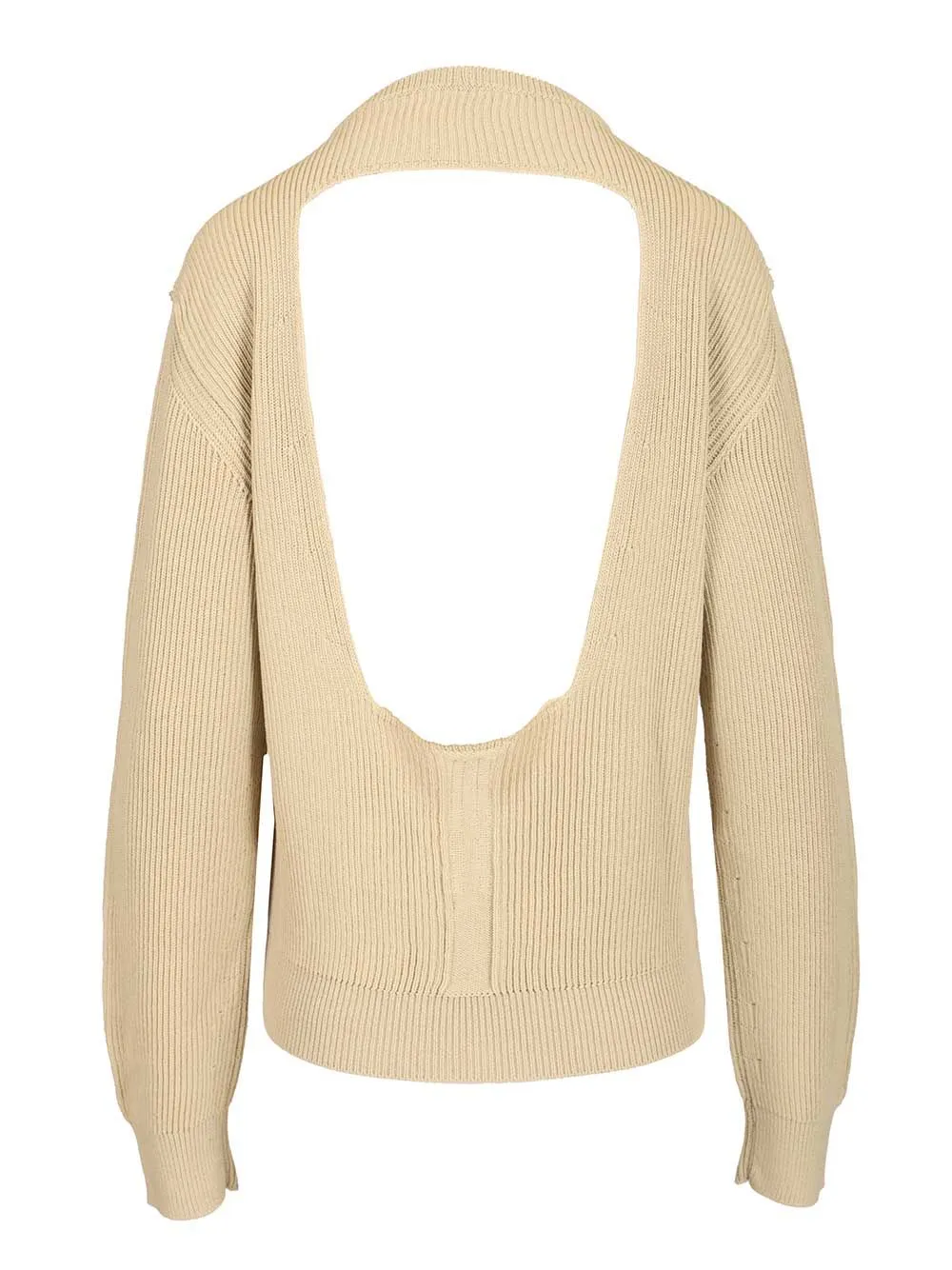 Concordians Al Pull Jersey Knitwear Beige sold by Wanan Luxury product image thumbnail 2
