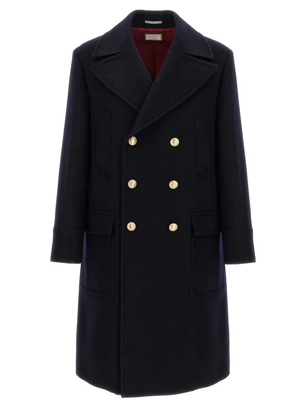 Wool Coat Coats And Trench Coats Blue sold by Wanan Luxury