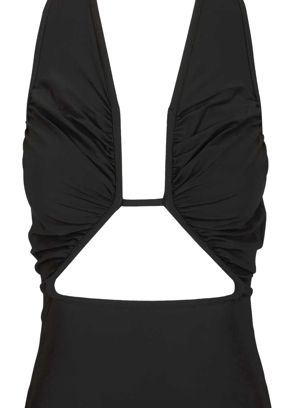 Halter Prong One-Piece Swimsuit Swimwear Black sold by Wanan Luxury product image thumbnail 4