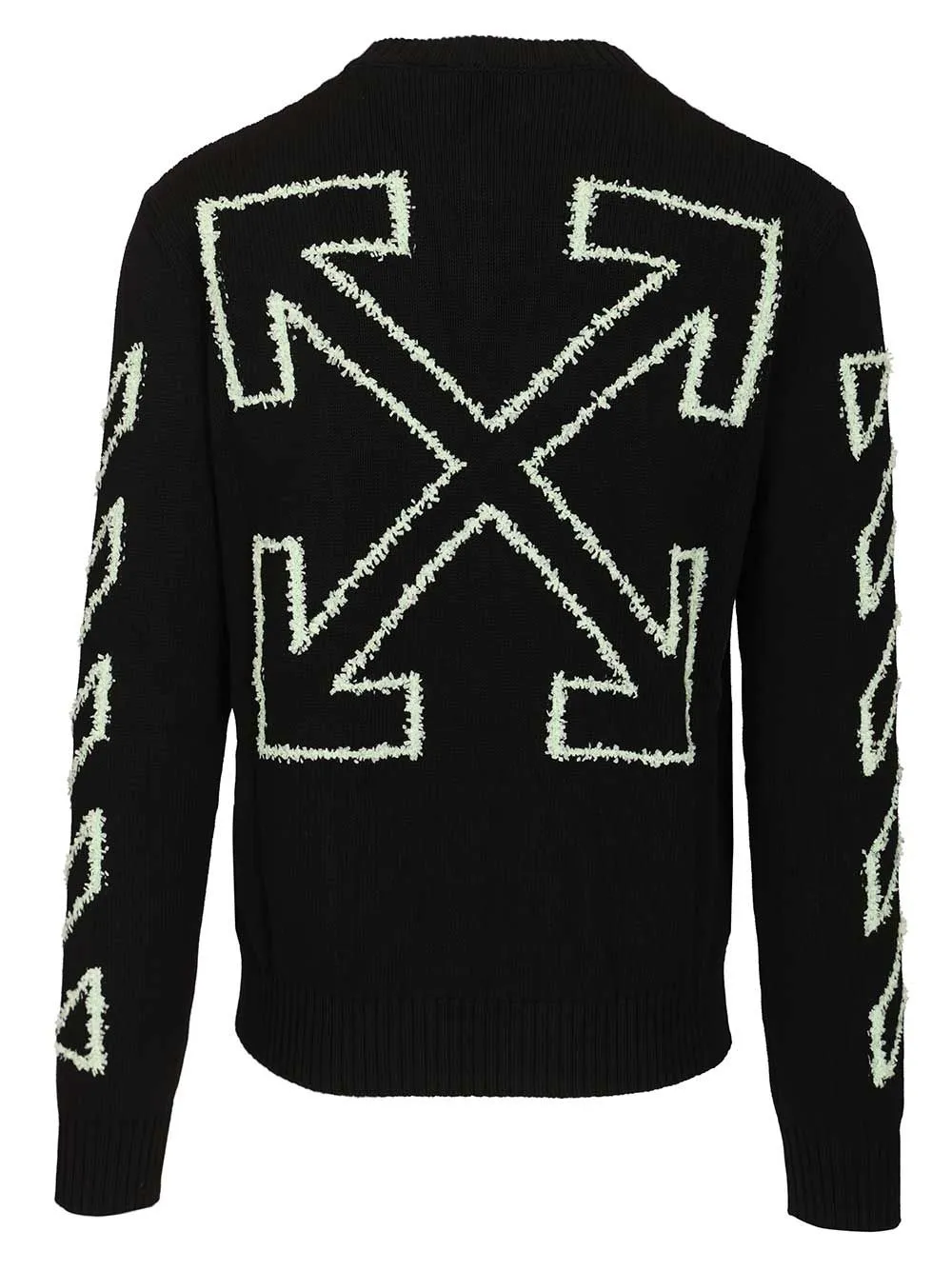 Arrow Embroidery Sweater Knitwear Black sold by Wanan Luxury product image thumbnail 2