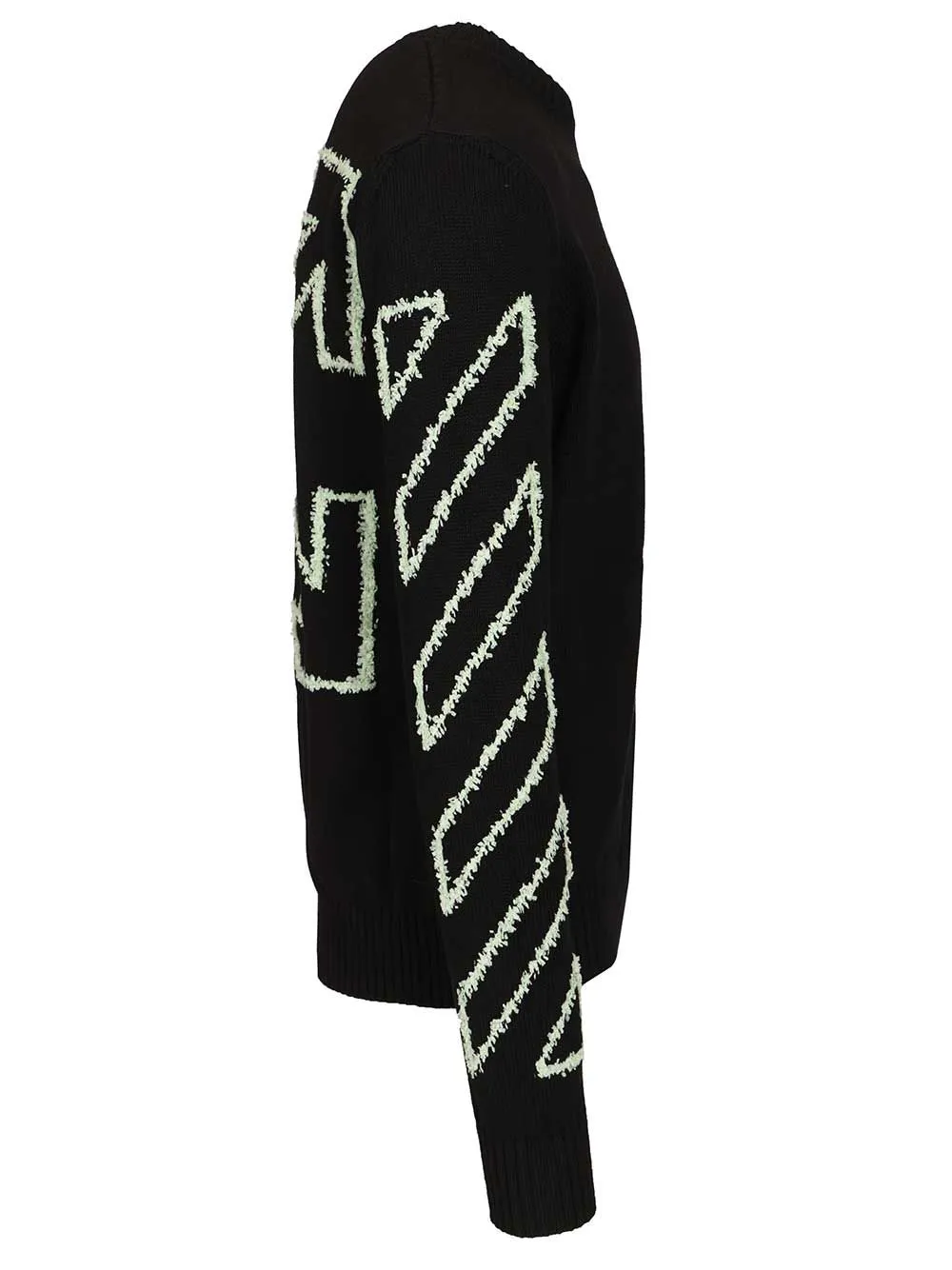Arrow Embroidery Sweater Knitwear Black sold by Wanan Luxury product image thumbnail 3