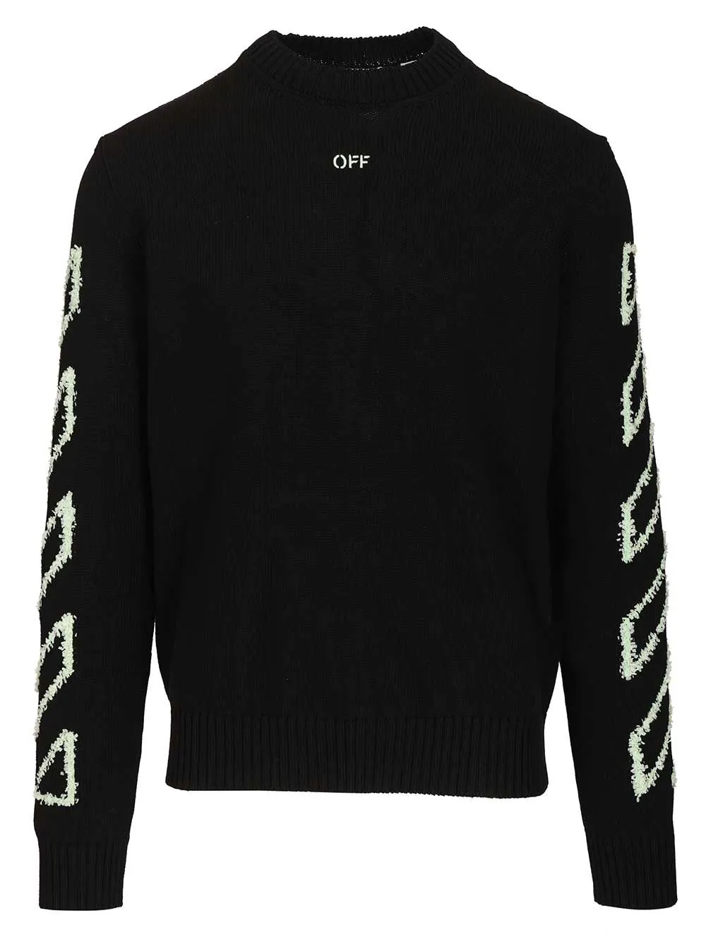 Arrow Embroidery Sweater Knitwear Black sold by Wanan Luxury