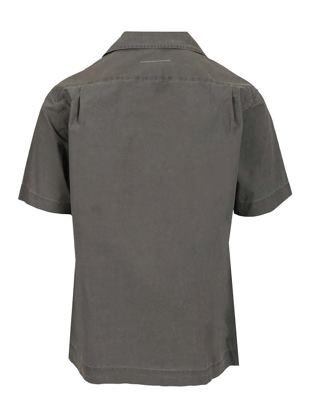 Short-Sleeved Shirt Shirts Grey sold by Wanan Luxury product image thumbnail 2