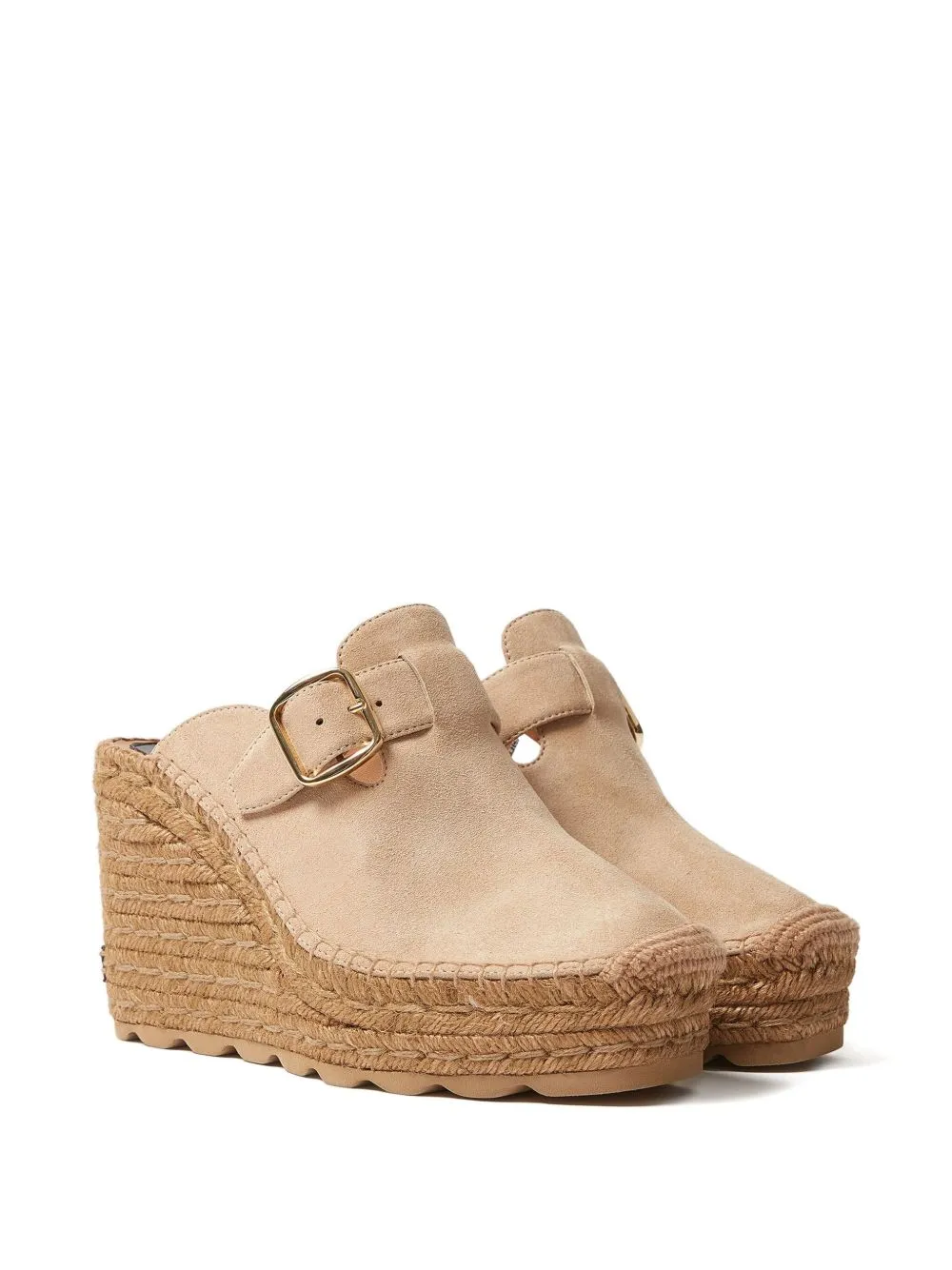 Gaia Suede Clogs sold by Wanan Luxury product image thumbnail 3