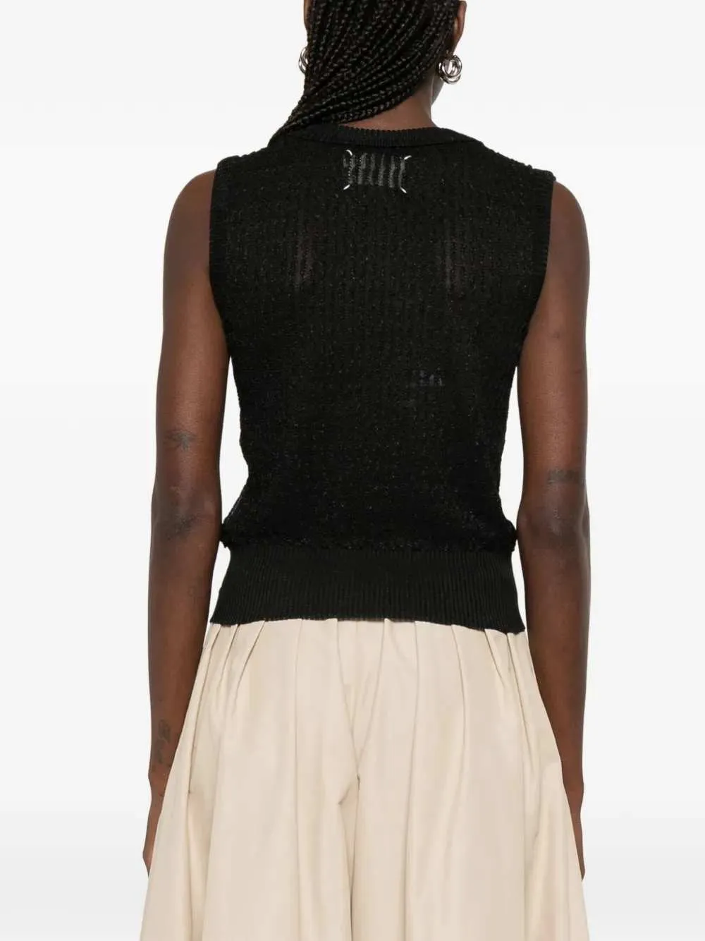 Sleeveless Crewneck Vest sold by Wanan Luxury product image thumbnail 4