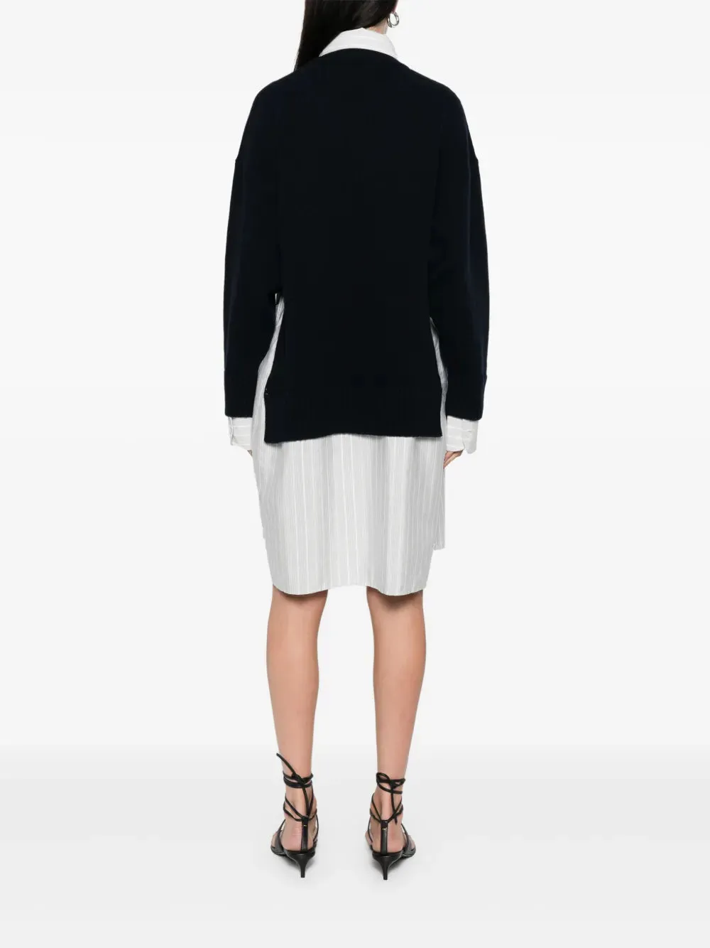 Robe Midi à Col Ras Du Cou sold by Wanan Luxury product image thumbnail 4