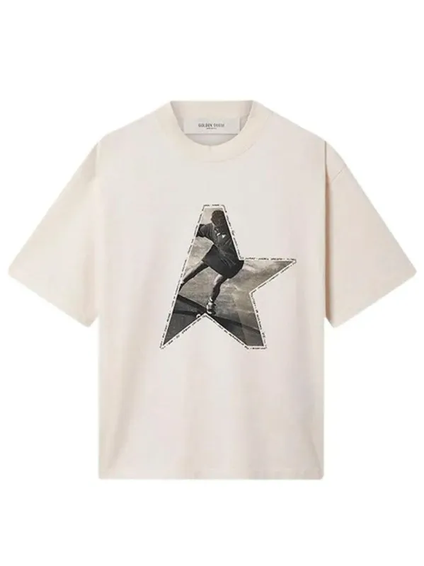 Star-Print Cotton Boxy T-Shirt sold by Wanan Luxury
