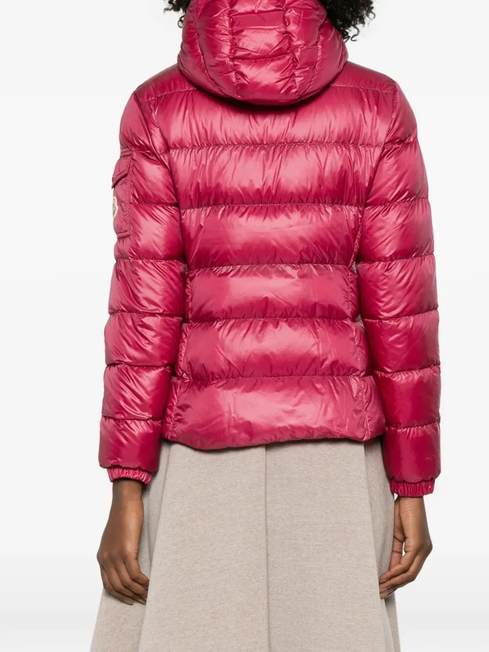 Glesse Hooded Short Down Jacket sold by Wanan Luxury product image thumbnail 3