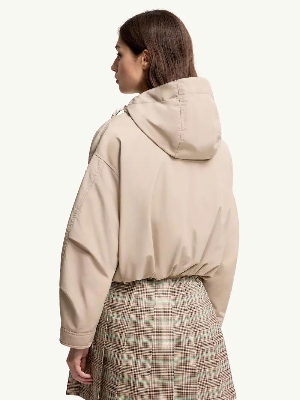 Eucalyptus Hooded Short Down Jacket sold by Wanan Luxury product image thumbnail 3