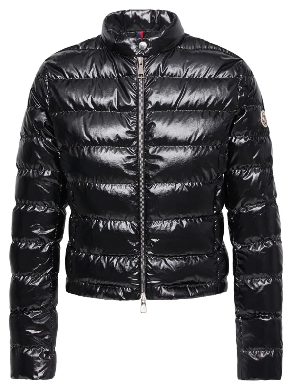 Papillon Short Down Jacket With Glossy Finish sold by Wanan Luxury