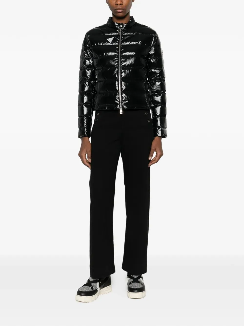 Papillon Short Down Jacket With Glossy Finish sold by Wanan Luxury product image thumbnail 2