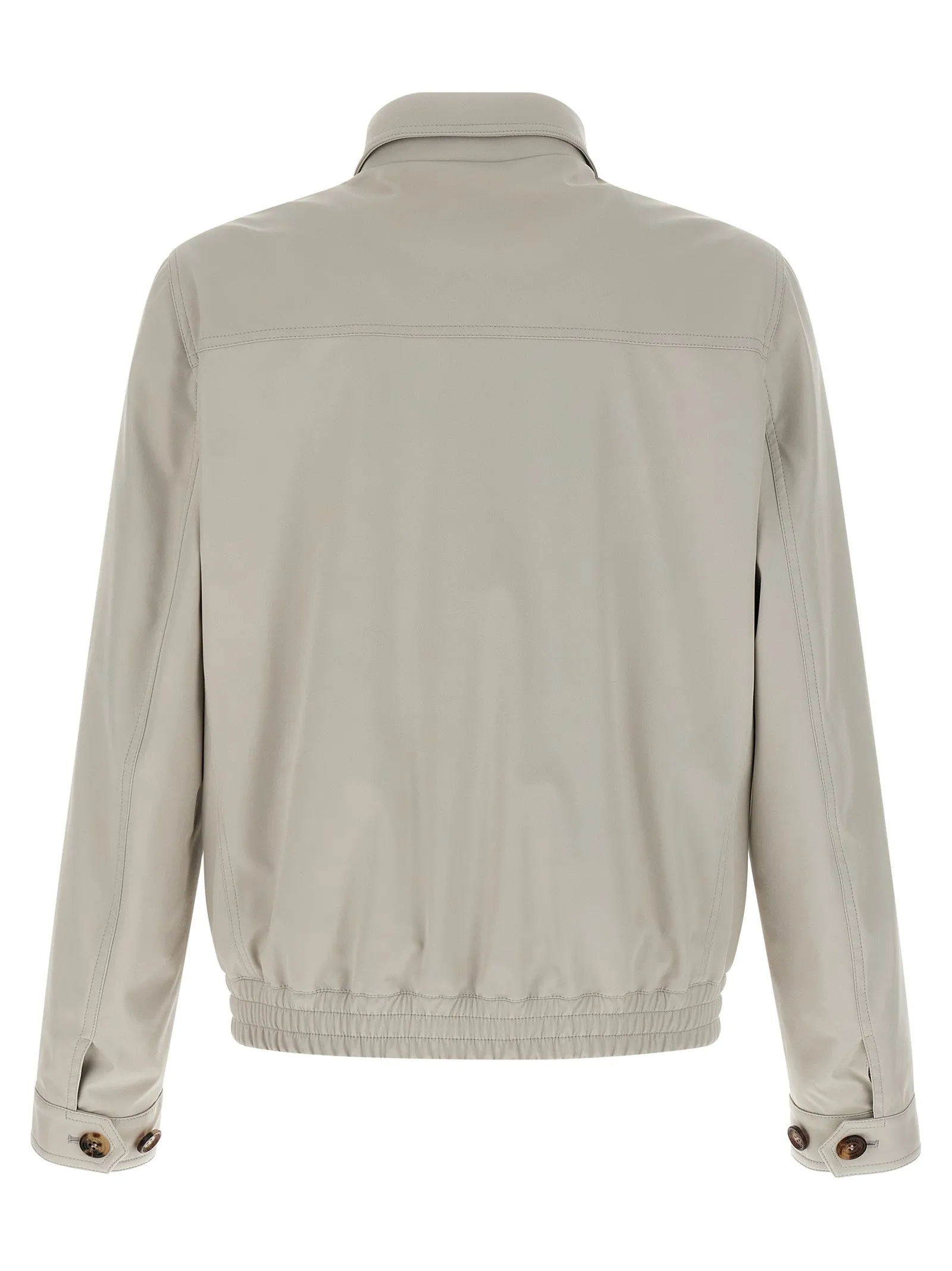 Nylon Bomber Jacket Puffer Jackets Gray sold by Wanan Luxury product image thumbnail 2
