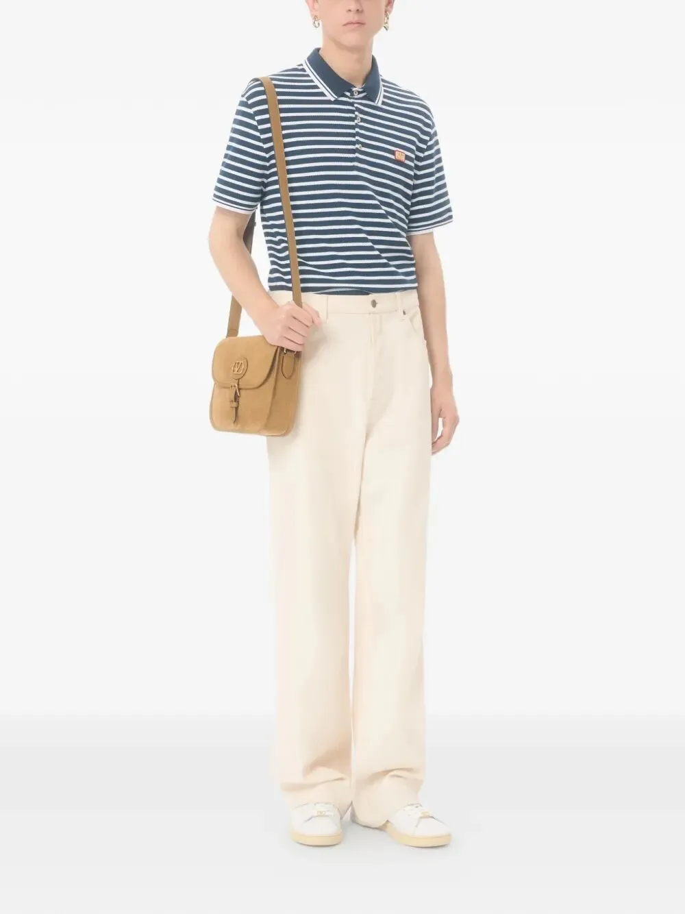 Valentino Cotton PiquÉ Polo With Vlogo Patch sold by Wanan Luxury product image thumbnail 2