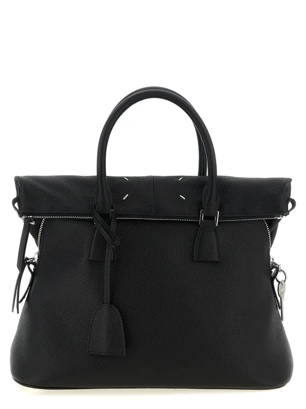 5ac Soft Medium Hand Bags Black made by Maison Margiela