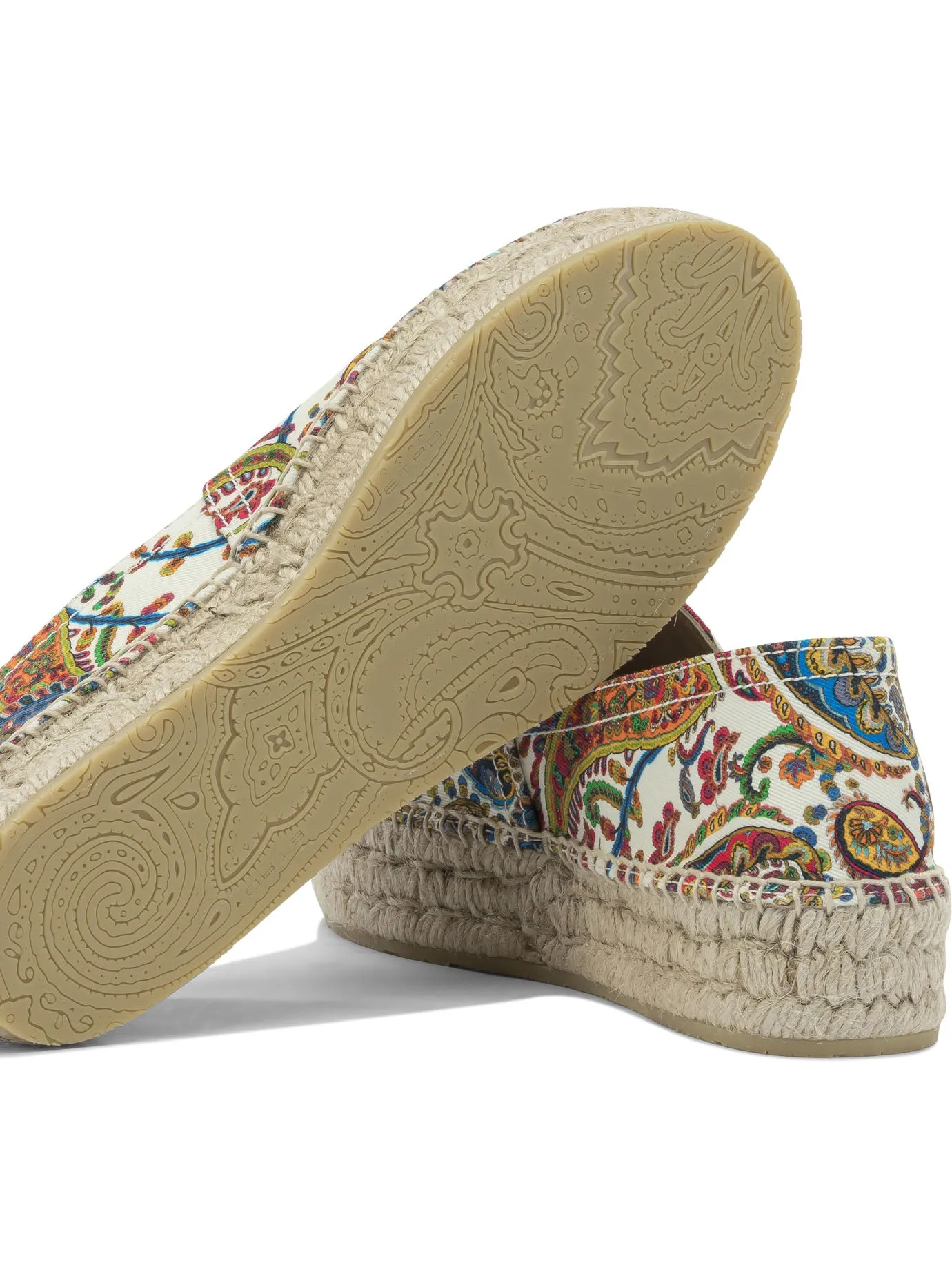 Cotton Espadrilles White sold by Wanan Luxury product image thumbnail 5