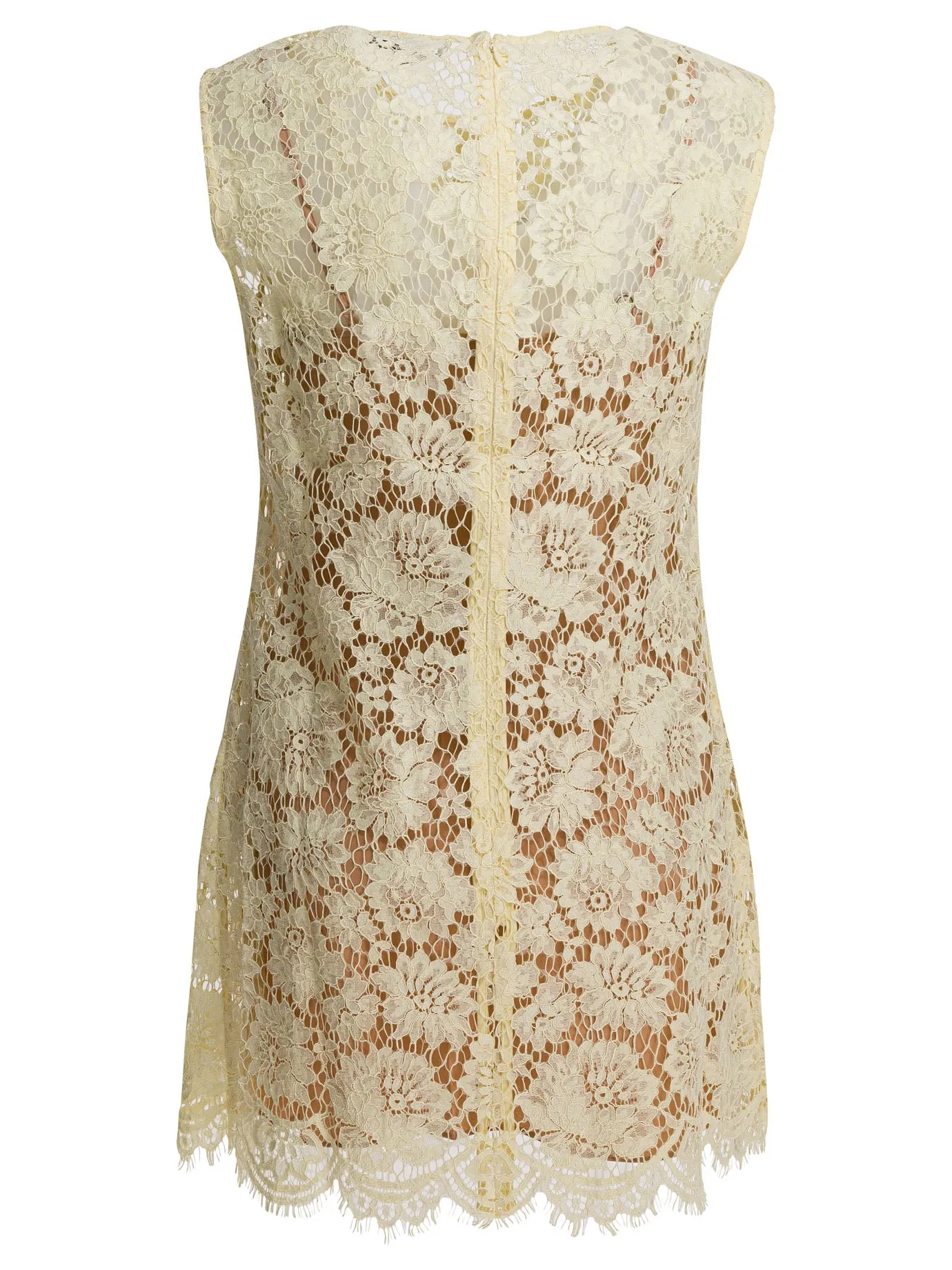 Lace Sheath Dress Dresses Yellow sold by Wanan Luxury product image thumbnail 2