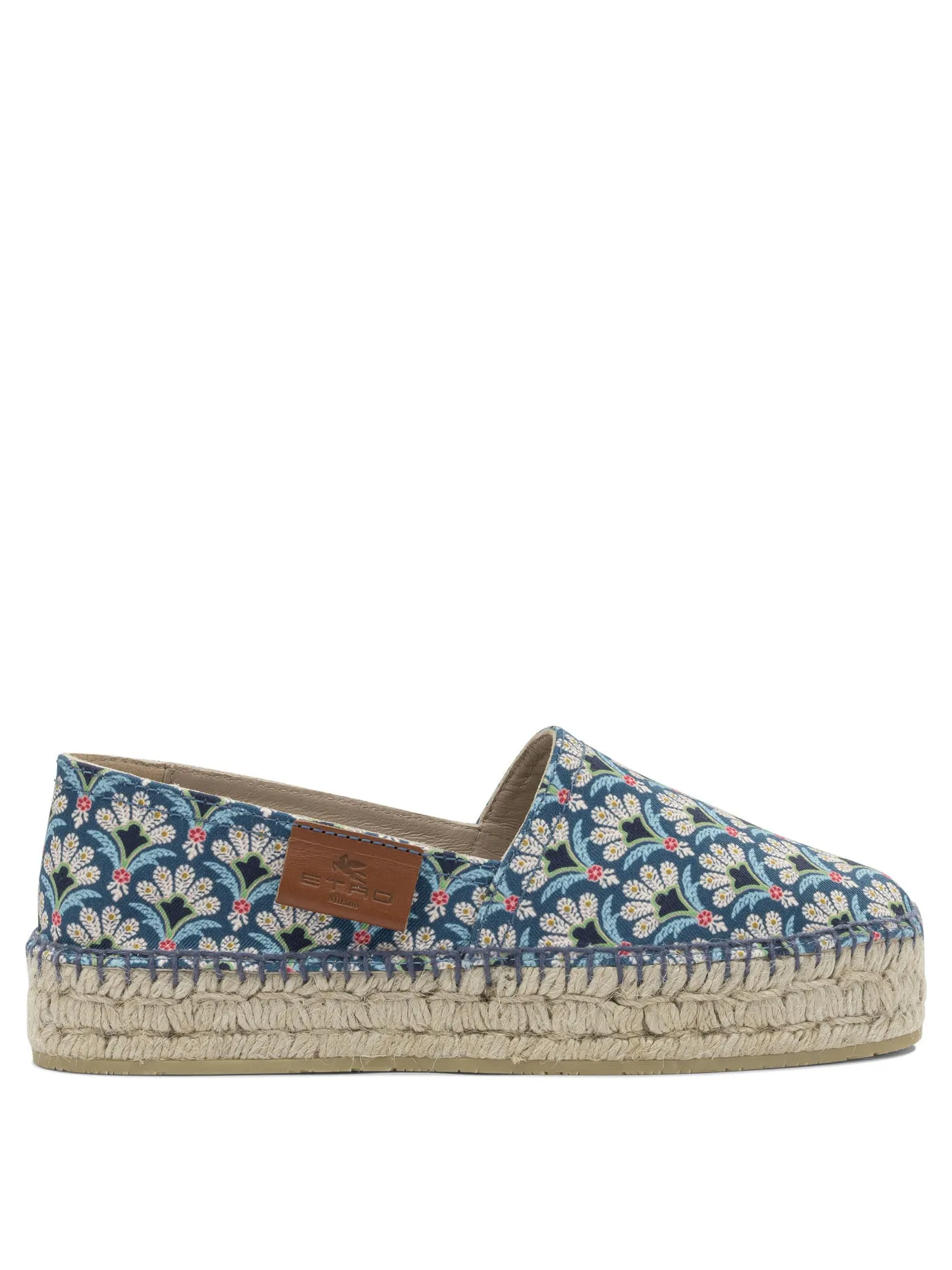 Cotton Espadrilles Blue sold by Wanan Luxury