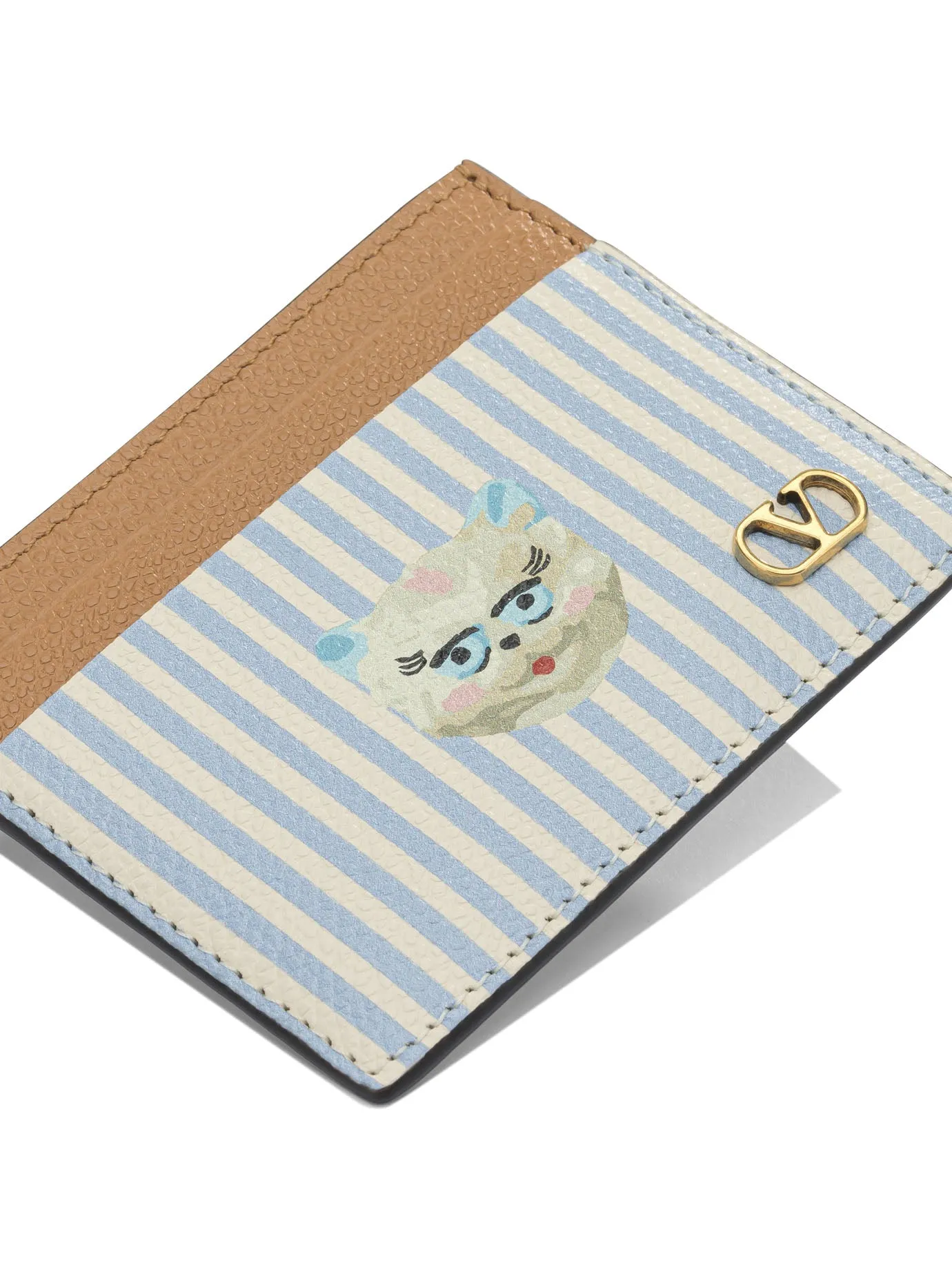 Vlogo Signature Card Holder Wallets & Card Holders Light Blue sold by Wanan Luxury product image thumbnail 4