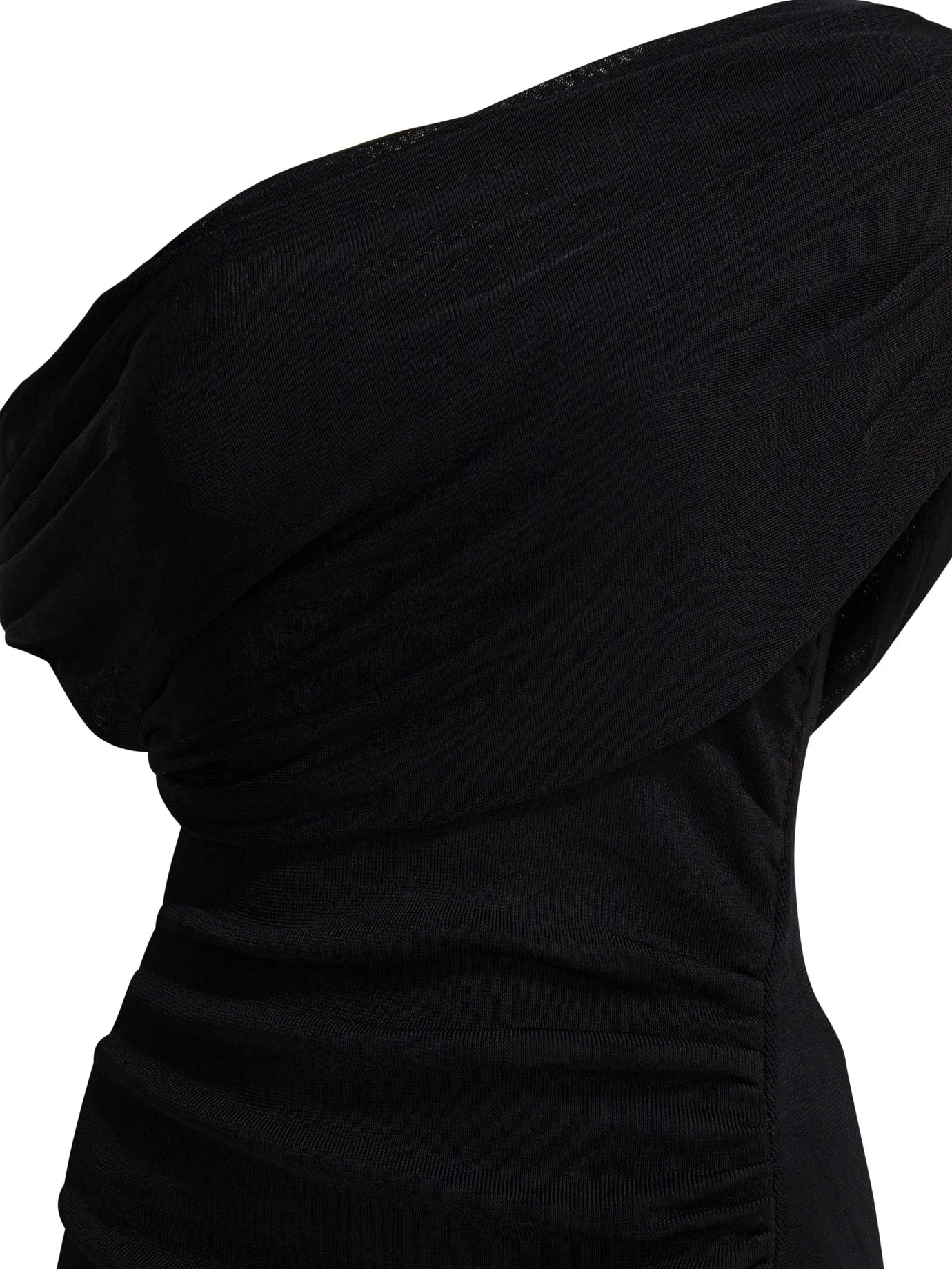 Draped Midi Dress Dresses Black sold by Wanan Luxury product image thumbnail 4