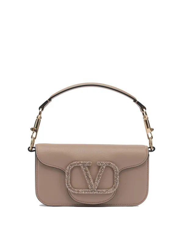 Locò Leather Small Handbag Handbags Pink made by Valentino Garavani