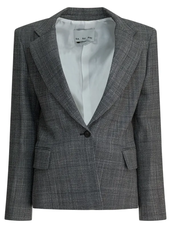 Jackets & Coats Jackets And Coats Grey made by Wanan Luxury