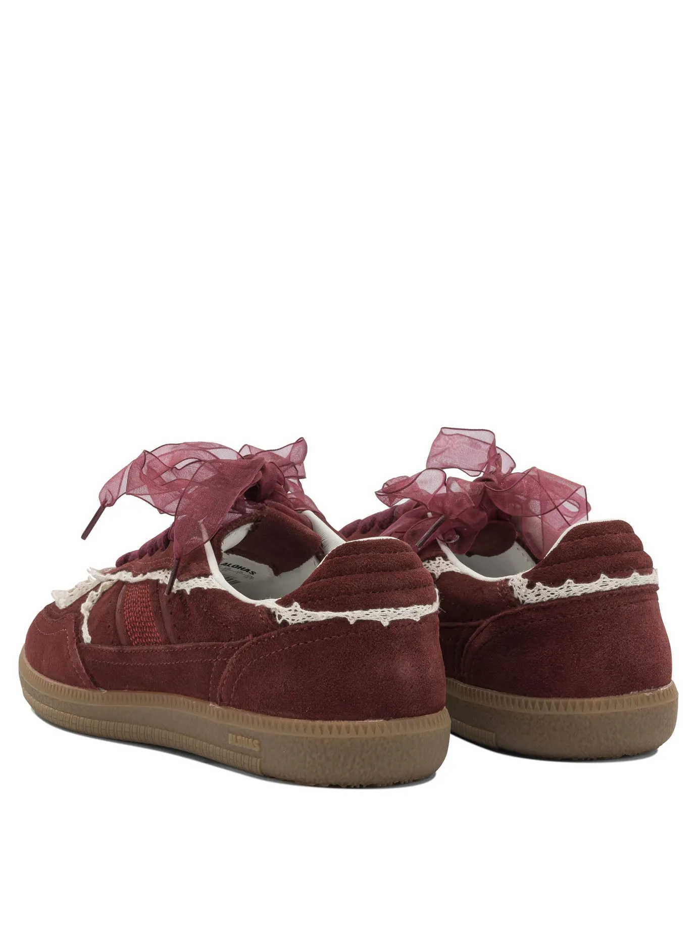 Tb.490 Crochet Burgundy Leather Sneakers Bordeaux sold by Wanan Luxury product image thumbnail 4