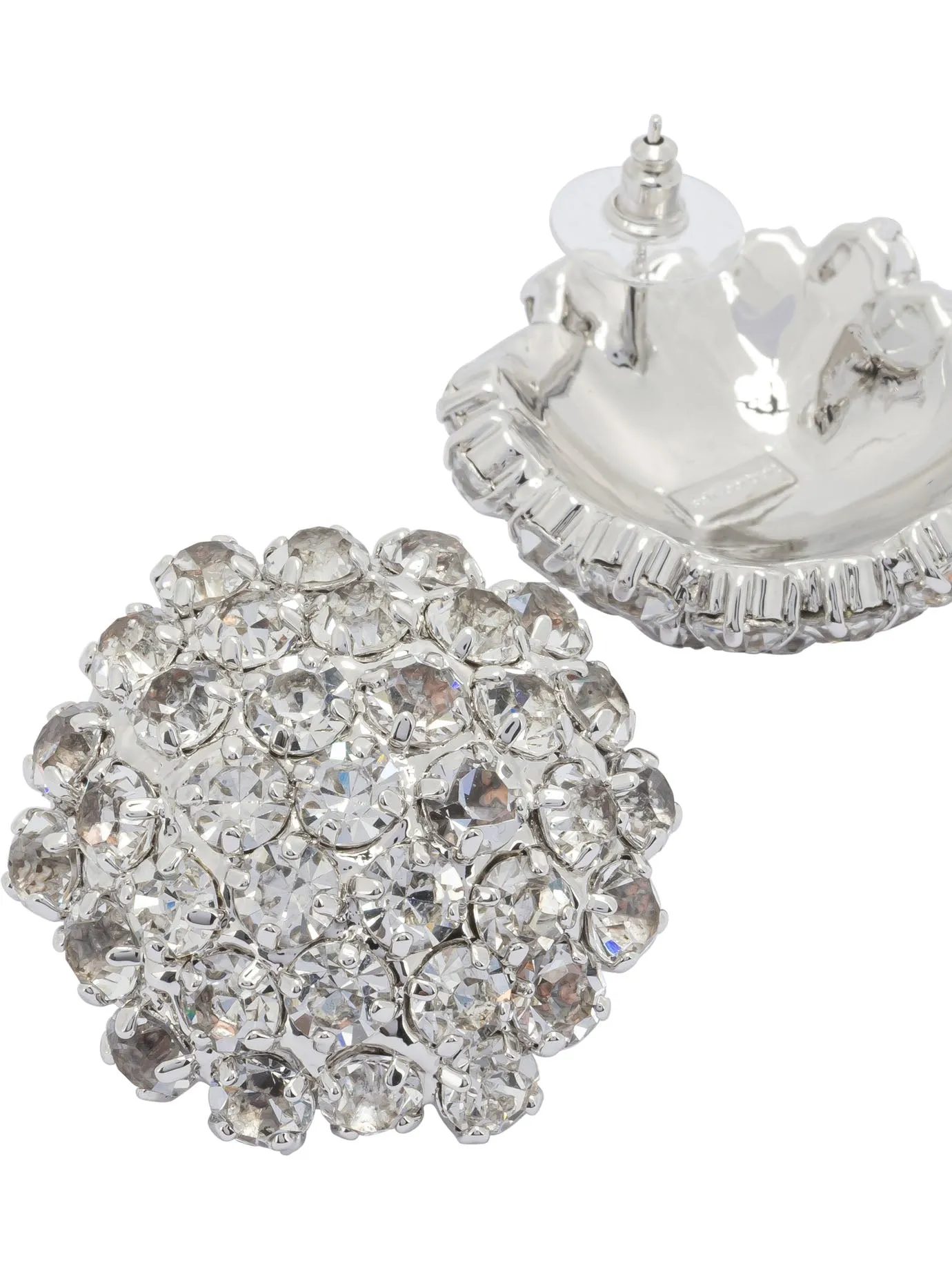 Earrings With Crystals Jewels Silver sold by Wanan Luxury product image thumbnail 2
