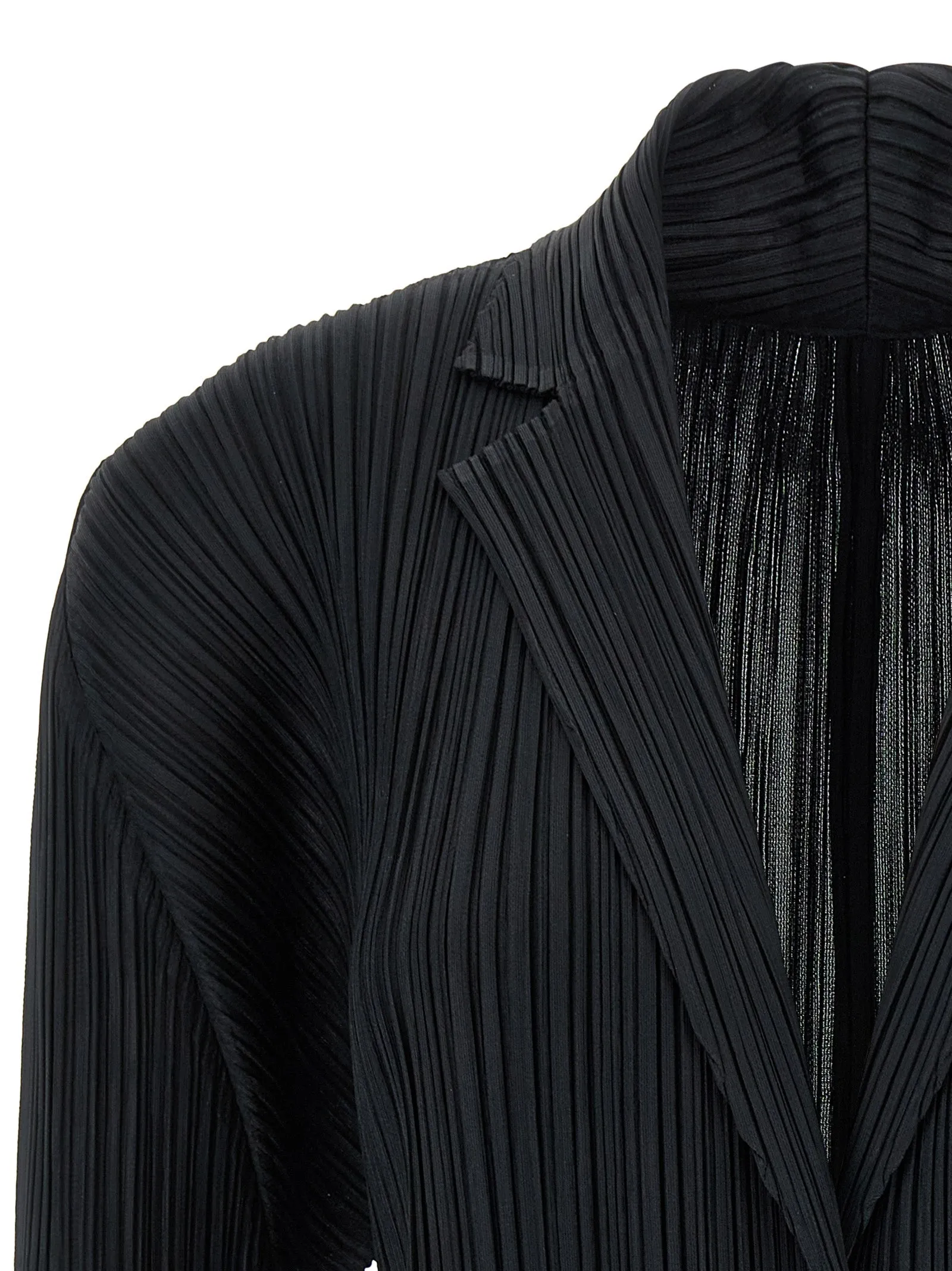 Pleats Blazers Black sold by Wanan Luxury product image thumbnail 3