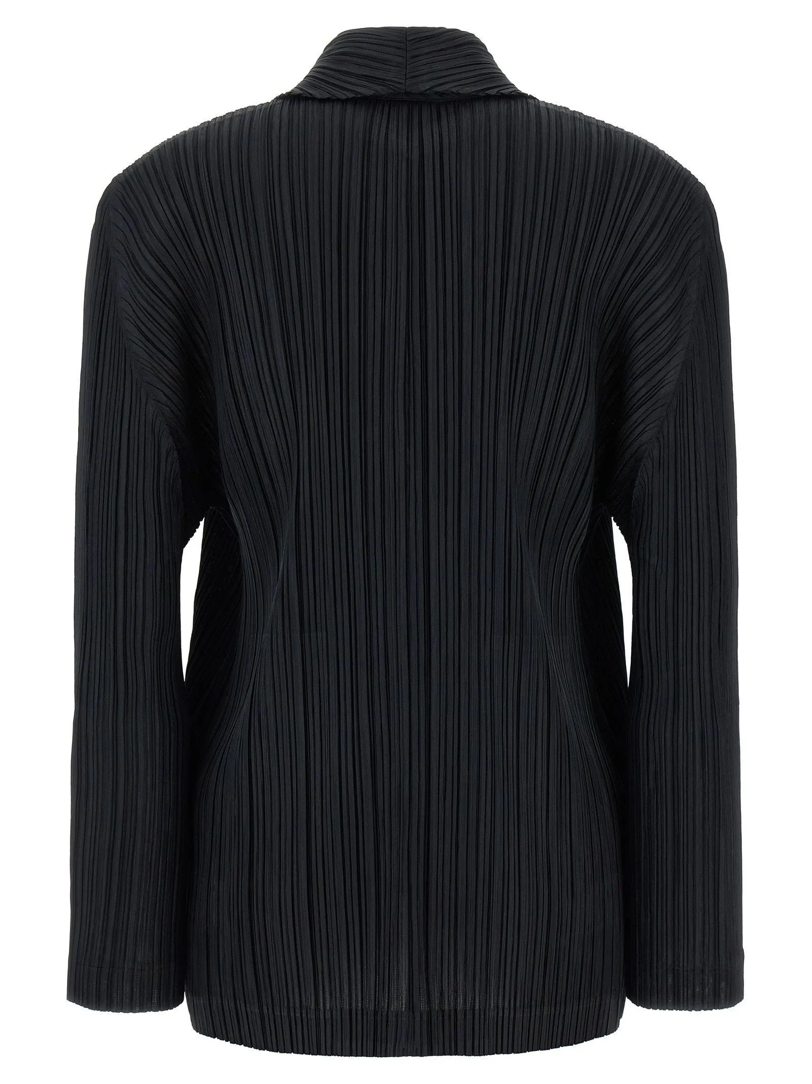 Pleats Blazers Black sold by Wanan Luxury product image thumbnail 2