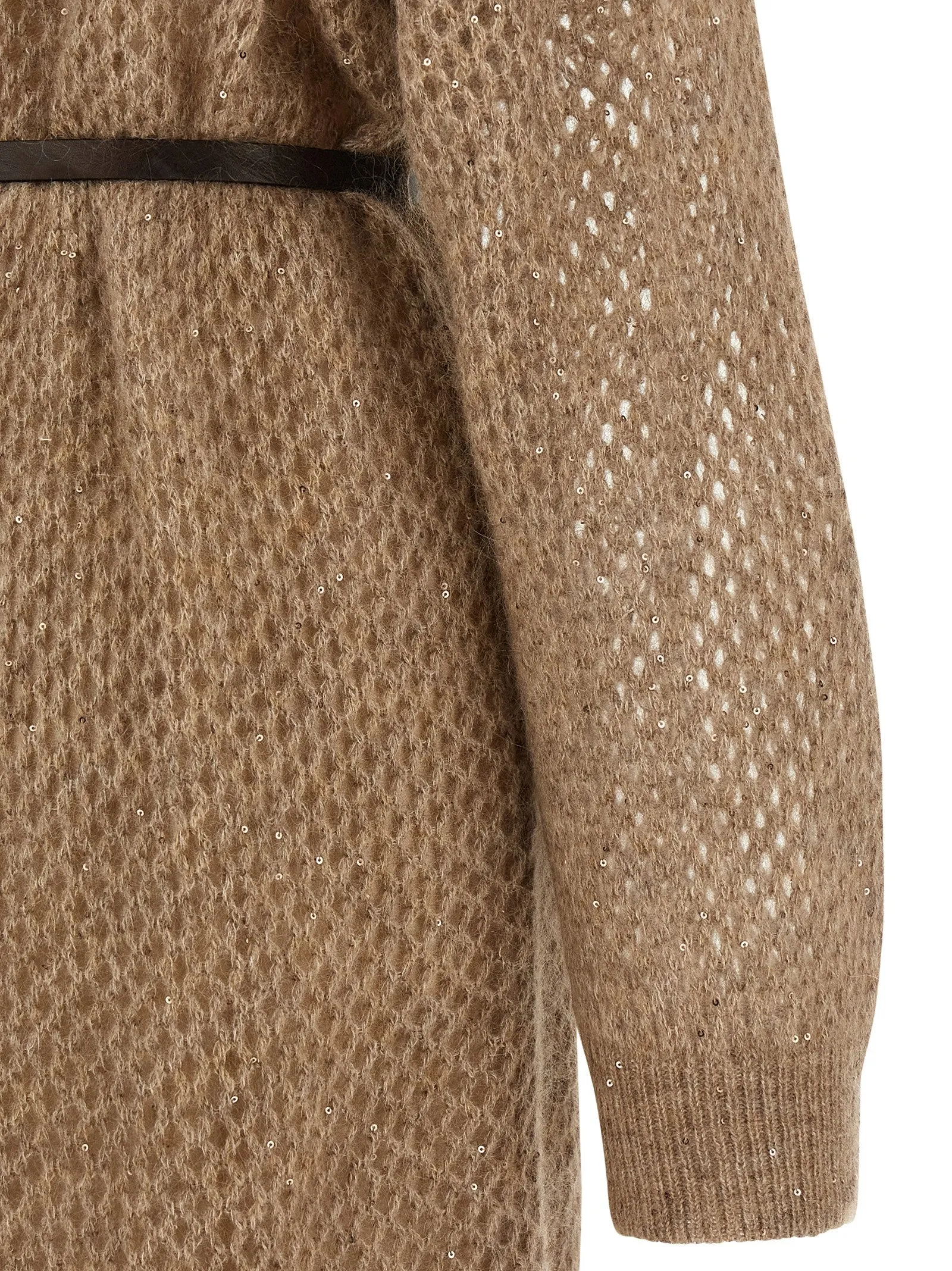 Dazzling Net Dresses Beige sold by Wanan Luxury product image thumbnail 4