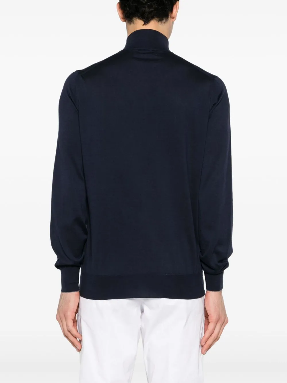 Cotton Zipped Cardigan sold by Wanan Luxury product image thumbnail 4