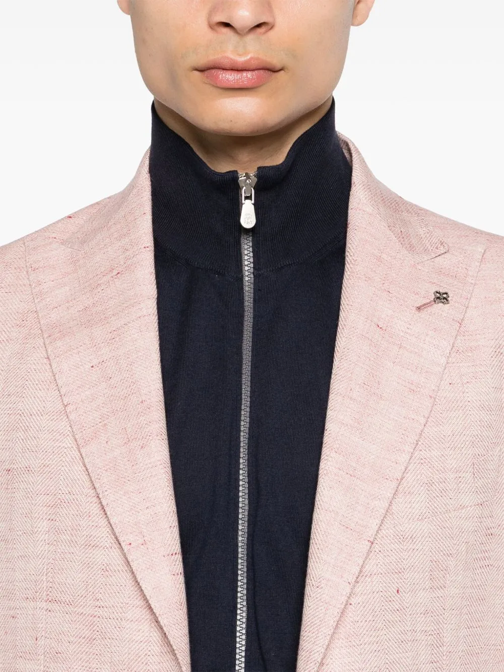 Cotton Zipped Cardigan sold by Wanan Luxury product image thumbnail 3