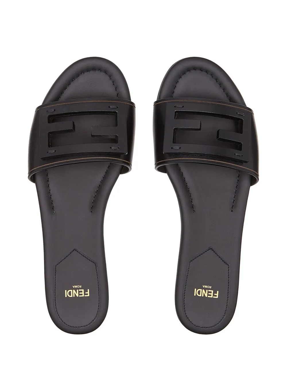 Baguette Leather Slides sold by Wanan Luxury product image thumbnail 4